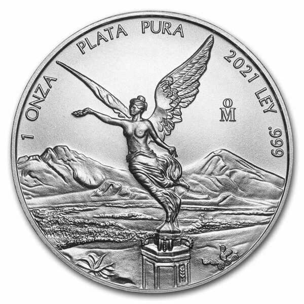 2021 1 oz Silver Mexican Libertad - BU