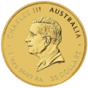 2025 1/4 oz Australia Gold Lunar Snake BU - Series III