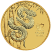 2025 1/4 oz Australia Gold Lunar Snake BU - Series III