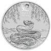 2025 2 oz Australia Silver Lunar Snake BU - Series III