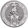 2019 2 oz Silver Great Britain Queen's Beasts - Yale