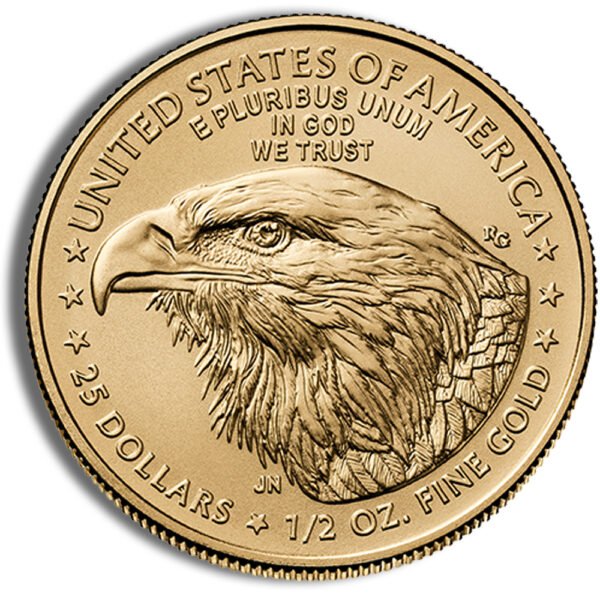 2025 1/2 oz Gold Eagle - BU