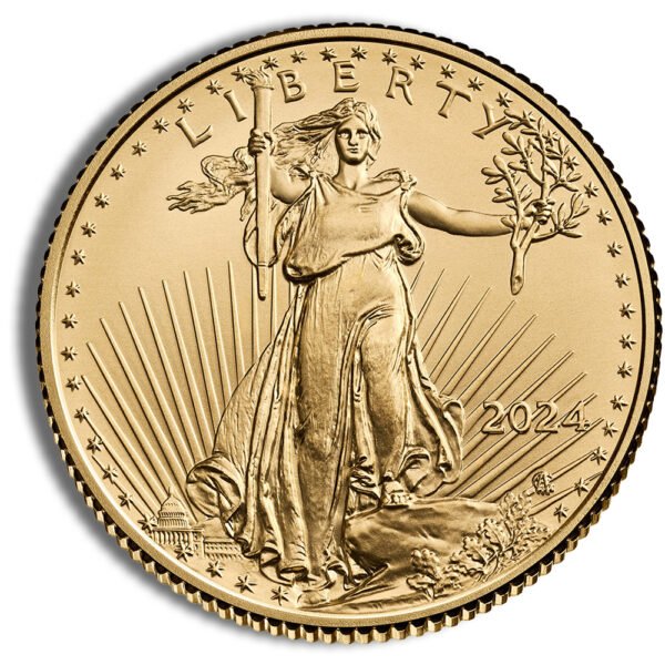 2025 1/10 oz Gold Eagle - BU
