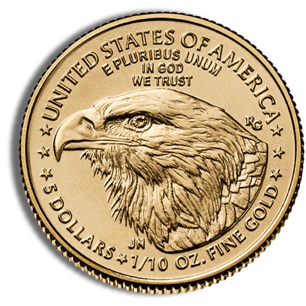 2025 1/10 oz Gold Eagle - BU
