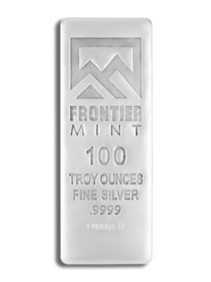 id13369992c3373346hh-HpmzBX5RzMEnHnkM11A2SyiCVStG0d2L9HRdbJ-TSdhttqext-1.jpg 100 oz Silver Bar - Frontier Mint (Frosted)