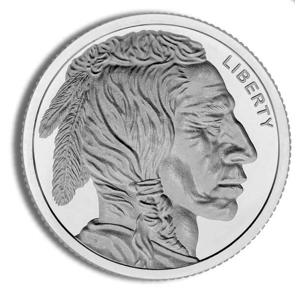 1/10 oz Silver Round - Buffalo
