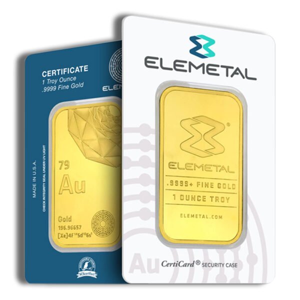 1 oz Gold Bar - Elemetal/Republic/APMEX/eBay