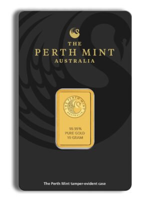 10 gram Gold Bar - Perth Mint (Carded)