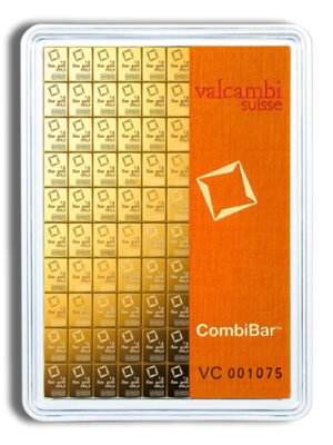 100 x 1 gram .9999 Valcambi CombiBarÂ Gold (In Assay)