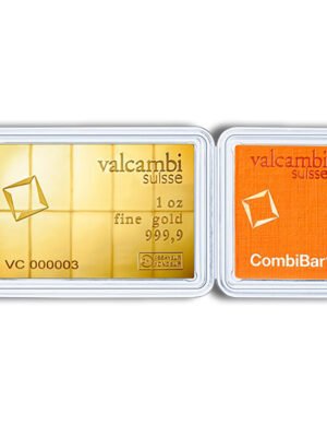 10 x 1/10 oz .9999 Valcambi CombiBarÂ Gold (In Assay)