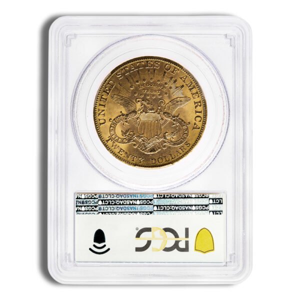  Gold Liberty Double Eagle - PCGS MS61