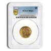  Gold Liberty Half Eagle - PCGS MS63