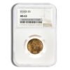  Gold Liberty Half Eagle - NGC MS63