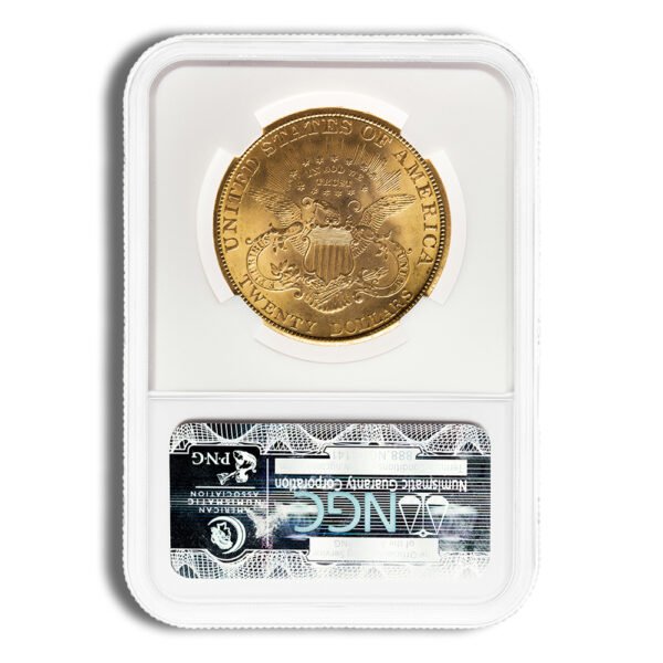  Gold Liberty Double Eagle - NGC MS62