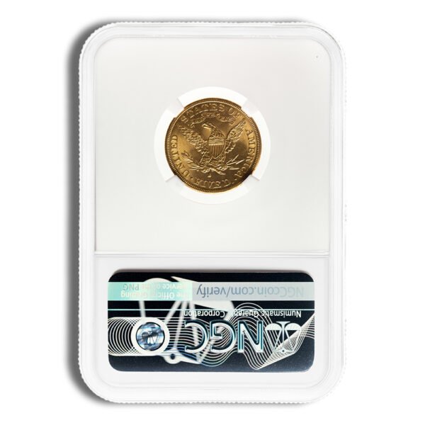  Gold Liberty Half Eagle - NGC MS63