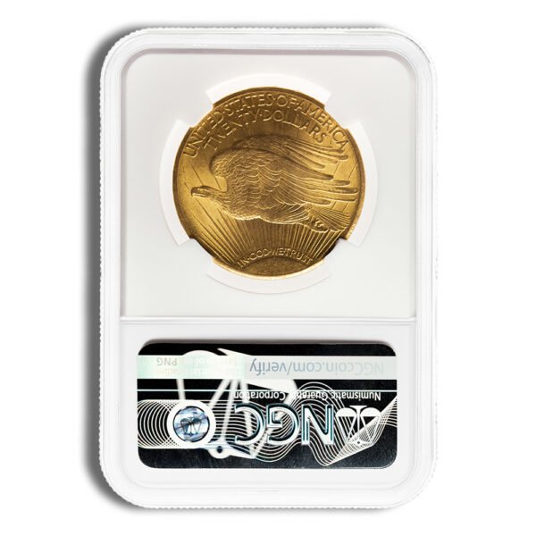  Gold Saint-Gaudens Double Eagle - NGC MS62