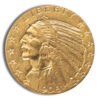  Gold Indian Half Eagle - AU