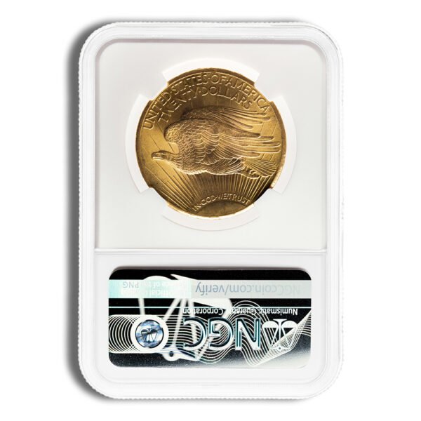  Gold Saint-Gaudens Double Eagle - NGC MS63