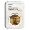  Gold Saint-Gaudens Double Eagle - NGC MS63