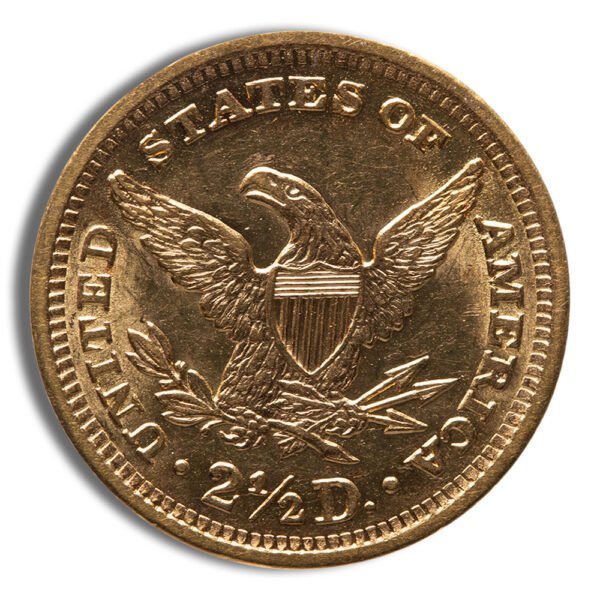 .5 Gold Liberty Quarter Eagle - AU