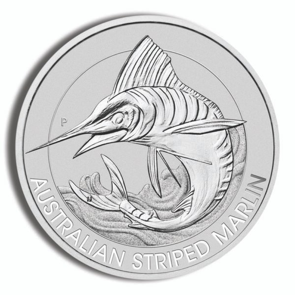 2020 1.5 oz Australian Striped Marlin Silver Coin