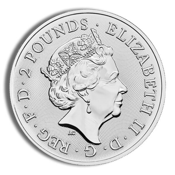 2023 1 oz Silver Great Britain King Arthur BU