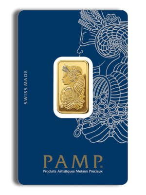 10 gram Gold Bar - PAMP Fortuna (Carded)