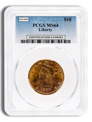  Gold Liberty Eagle - PCGS MS64