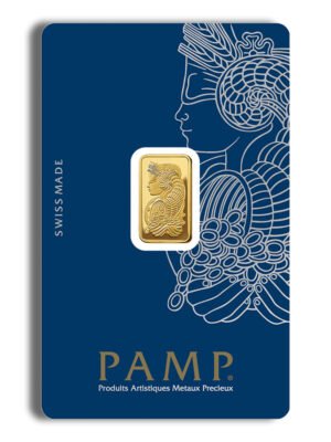 2.5 gram Gold Bar - PAMP Fortuna (Carded)