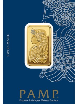 20 gram Gold Bar - PAMP Fortuna (Carded)