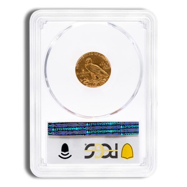 .5 Gold Indian Quarter Eagle - PCGS MS62