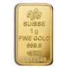 1 gram Gold Bar - PAMP Fortuna (Carded)
