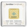 5 gram Gold Bar - Geiger (In Assay)