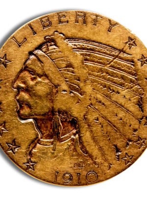 id4337939c3373346hd-OJimy9hLZZ29bxiFexuLKlnGMAu8u-m5UsFGXn-TY3d9Brext-1.jpg Gold Indian Half Eagle - Cleaned/Low Grade