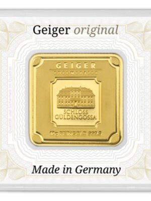 10 gram Gold Bar - Geiger (In Assay)