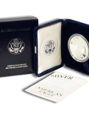 1994-P Proof Silver Eagle with Box & COA
