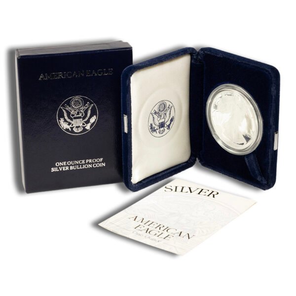 1994-P Proof Silver Eagle with Box & COA
