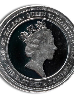 1/10 oz St. Helena Spade Guinea Shield Silver Coin (Year Varies)