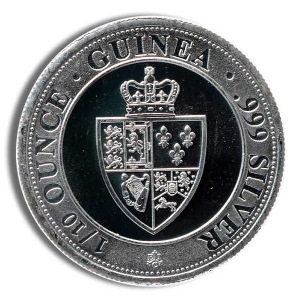 1/10 oz St. Helena Spade Guinea Shield Silver Coin (Year Varies)