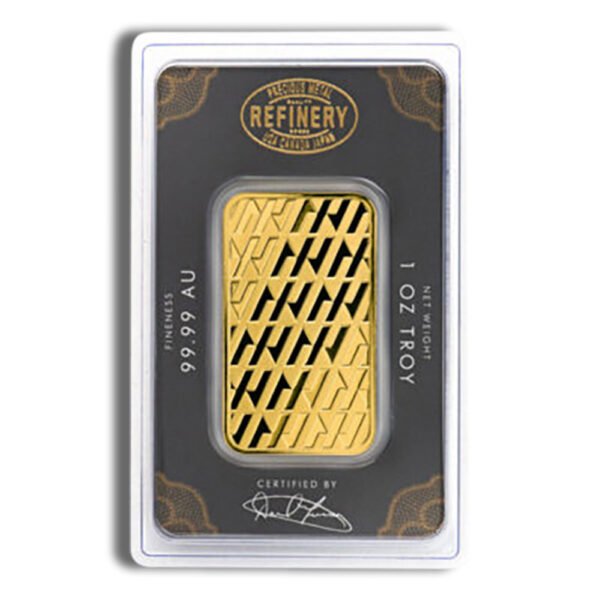 1 oz Gold Bar - Asahi Refining (Carded)
