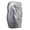 1 Kilo Silver Bar - Sculpture - Woman with Flowing Gown