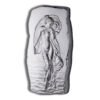 1 Kilo Silver Bar - Sculpture - Woman with Flowing Gown