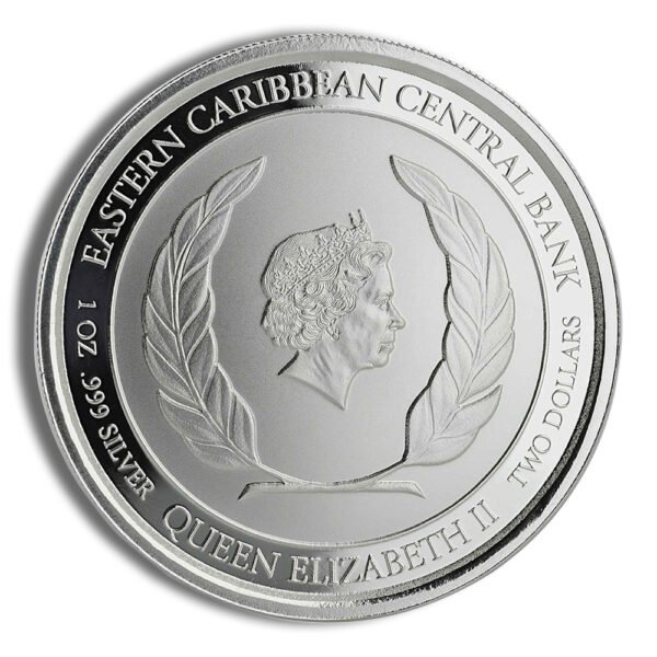 2019 1 oz Grenada Diving Paradise Silver Coin