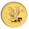 2005 1/2 oz Australia Gold Lunar Rooster BU - Series II