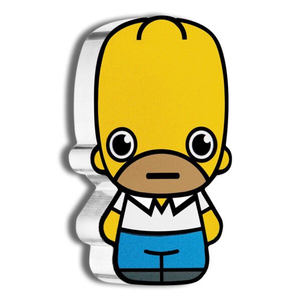 2022 Silver 1 oz Homer Simpson Mini Coin