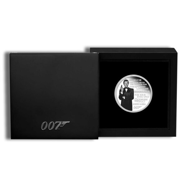 2022 1 oz Silver James Bond 1 oz Silver Proof Coin - 2nd Issue