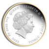 2022 2 oz Silver 60 Years of Bond Proof Gilded Coin
