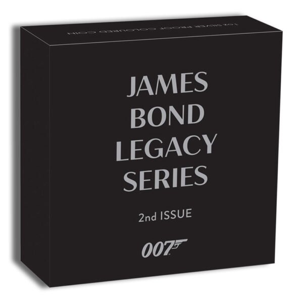 2022 1 oz Silver James Bond 1 oz Silver Proof Coin - 2nd Issue