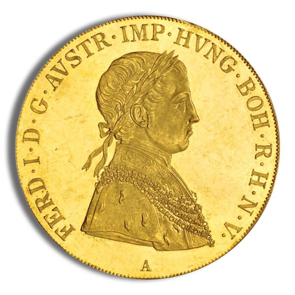 Austria 4 Ducat Gold Coin