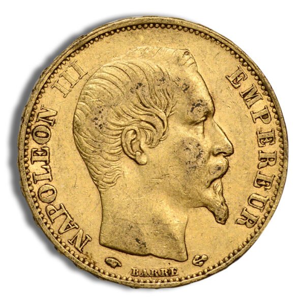 France Gold 20 Francs - Napoleon III (1852-1870)